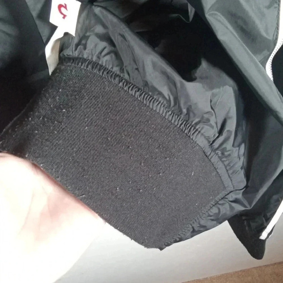 True Religion windbreaker men's Striped sleeve size extra large - Picture 8 of 8